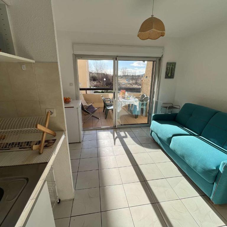 Appartement 2 pièces avec piscine, parking, proche commerces - Marseillan - FR-1-387-188 - Apartment - 9