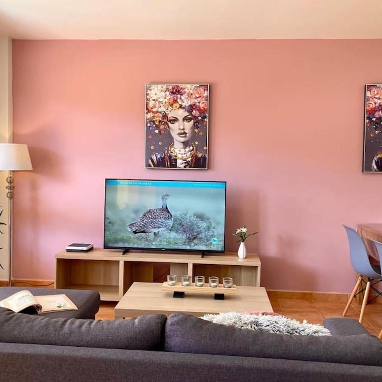 Precioso apto 4 pers, 2 piscinas, fibra óptica - Apartamento de 2 dormitorios - 6