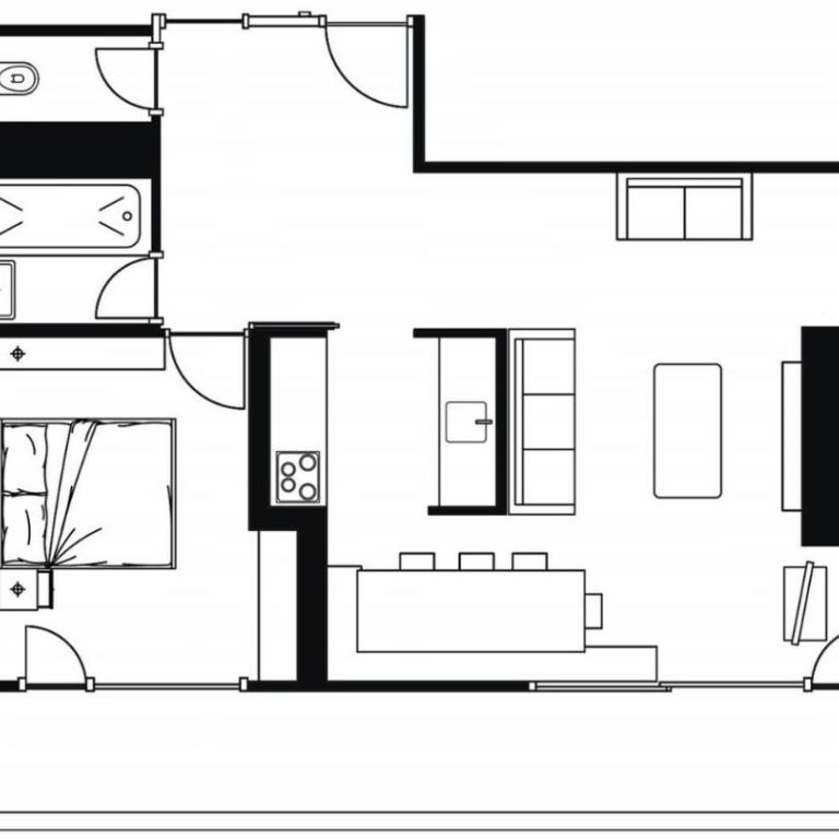 Renovated Mountain View Apartment - Les Eperviers - Maison de Vacances - 4