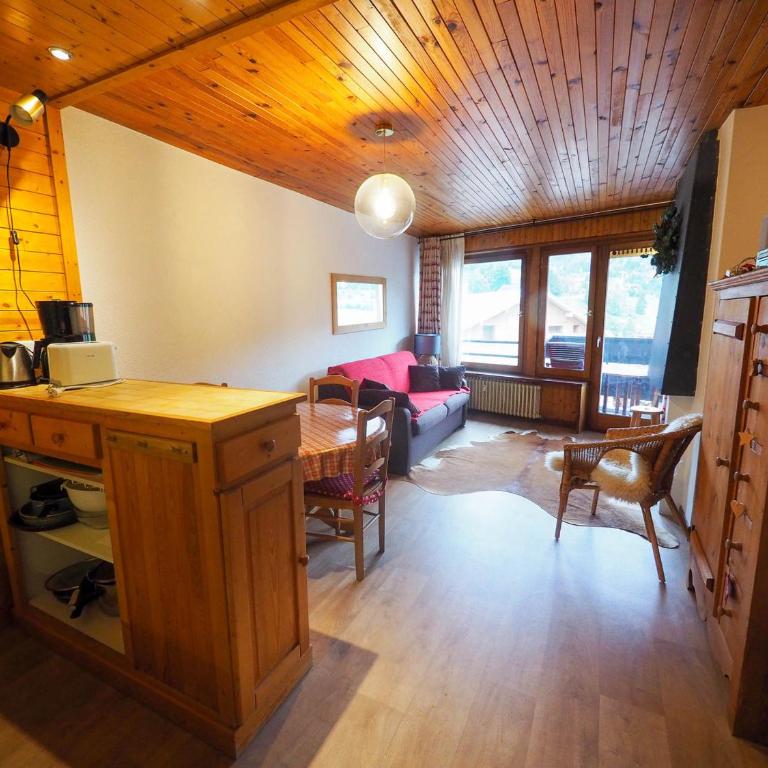 Appartement cosy 2 pièces, balcon sud, proche piscine et pistes, La Clusaz - FR-1-459-114 - Apartamento (4 adultos) - 3