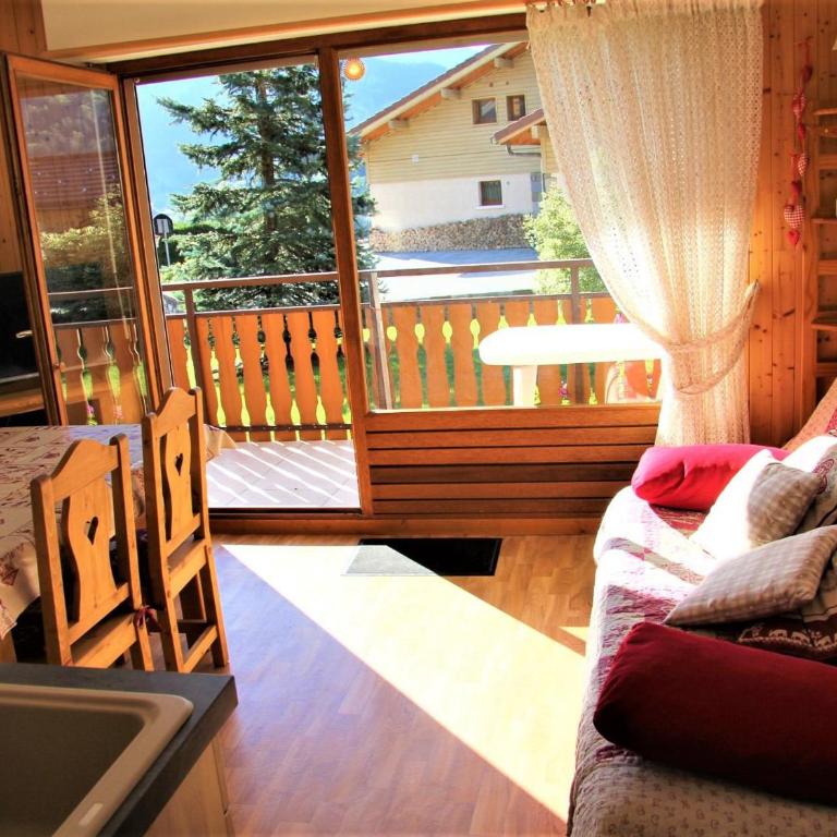 Appartement cosy avec balcon, parking individuel et WiFi à Saint-Jean-de-Sixt - FR-1-459-165 - Appartement 1 Chambre - 1