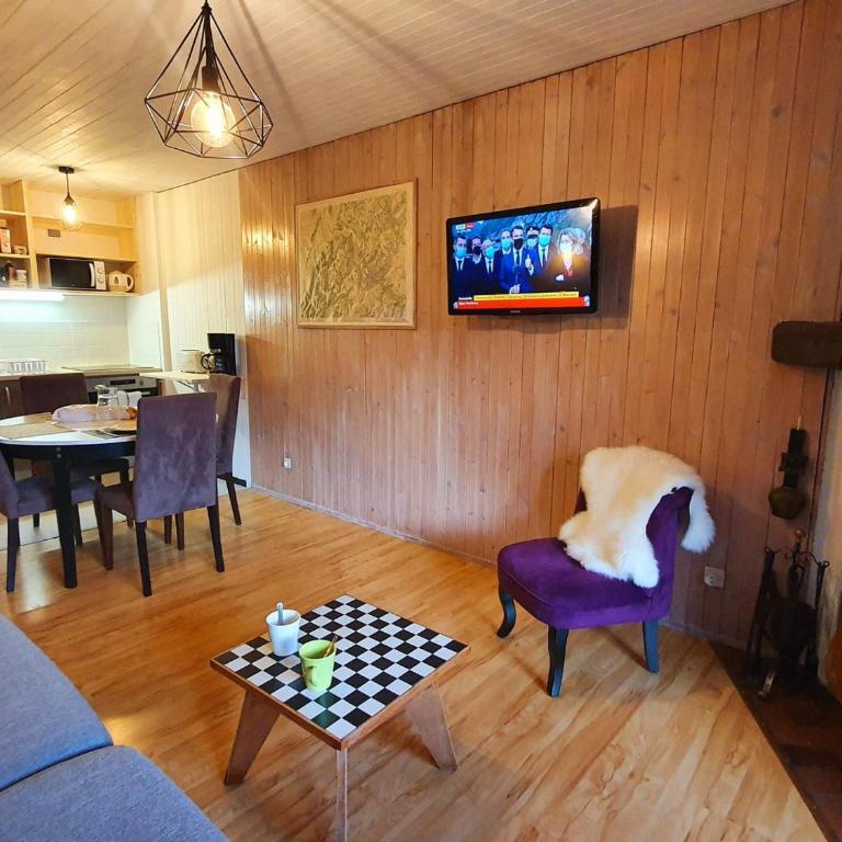 Appartement 2 pièces avec garage à La Clusaz, ski au pied - FR-1-459-169 - Monolocale - 5
