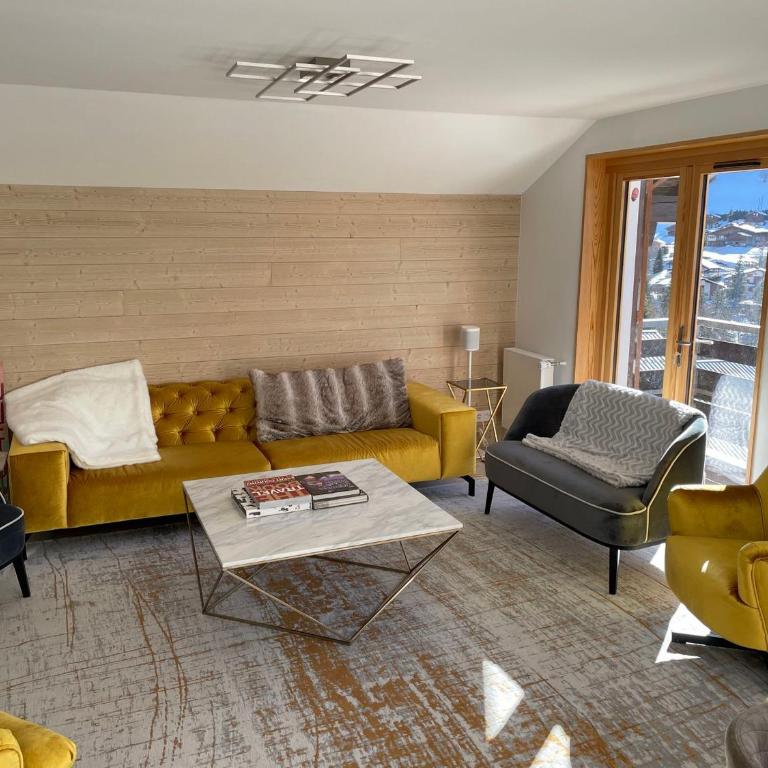 Duplex rénové 2020, 4 chambres, balcon, parking à La Clusaz - FR-1-459-171 - Appartamento (10 Adulti) - 1