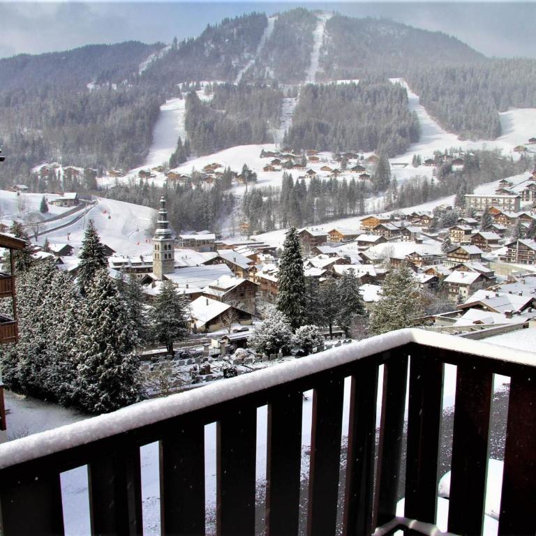 Charmant appartement 2 pièces + 2 coins nuit avec balcon au centre de La Clusaz, pour 4-6 personnes - FR-1-459-175 - Apartamento (6 adultos) - 7