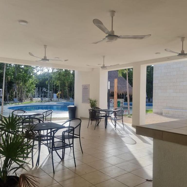 Hermoso condominio con alberca en Puerto Morelos - Two-Bedroom Apartment - 20