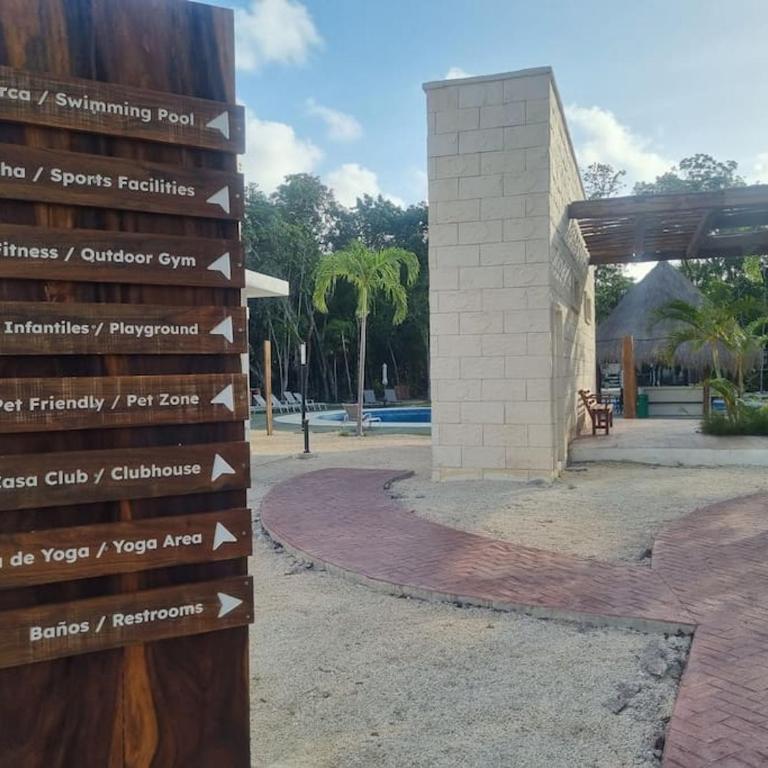 Hermoso condominio con alberca en Puerto Morelos - Two-Bedroom Apartment - 40