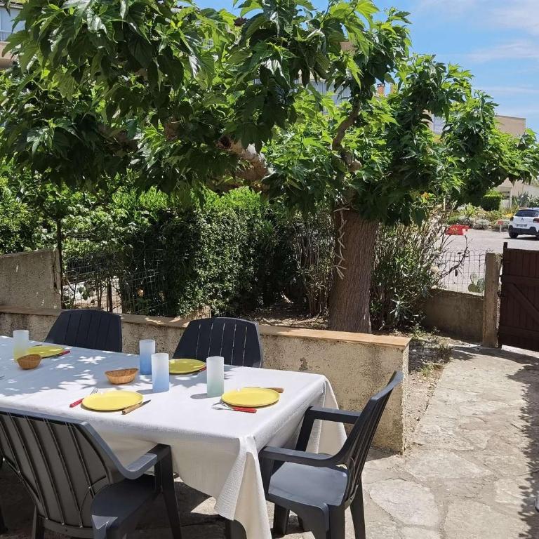 Maison spacieuse climatisée, 3 chambres, terrasse, cuisine neuve, accès direct à la mer, à Marseillan - FR-1-326-719 - Maison de Vacances - 4
