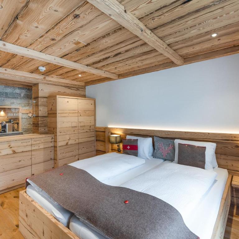 Hotel Crusch Alba Zernez - Deluxe Doppelzimmer Alpenchic - 6