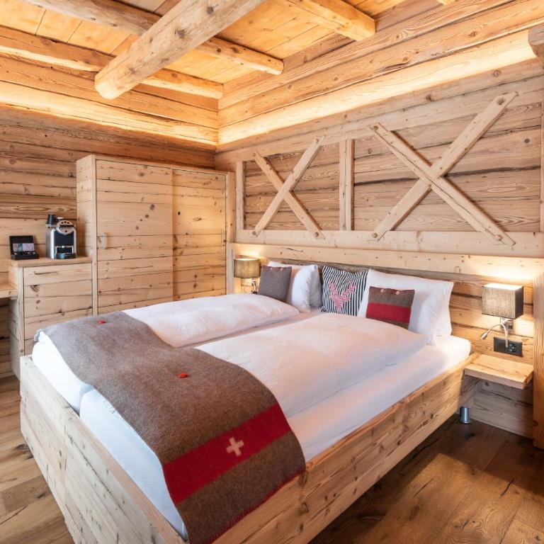 Hotel Crusch Alba Zernez - Deluxe Doppelzimmer Alpenchic - 5