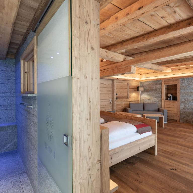 Hotel Crusch Alba Zernez - Deluxe Junior Suite Alpenchic - 5