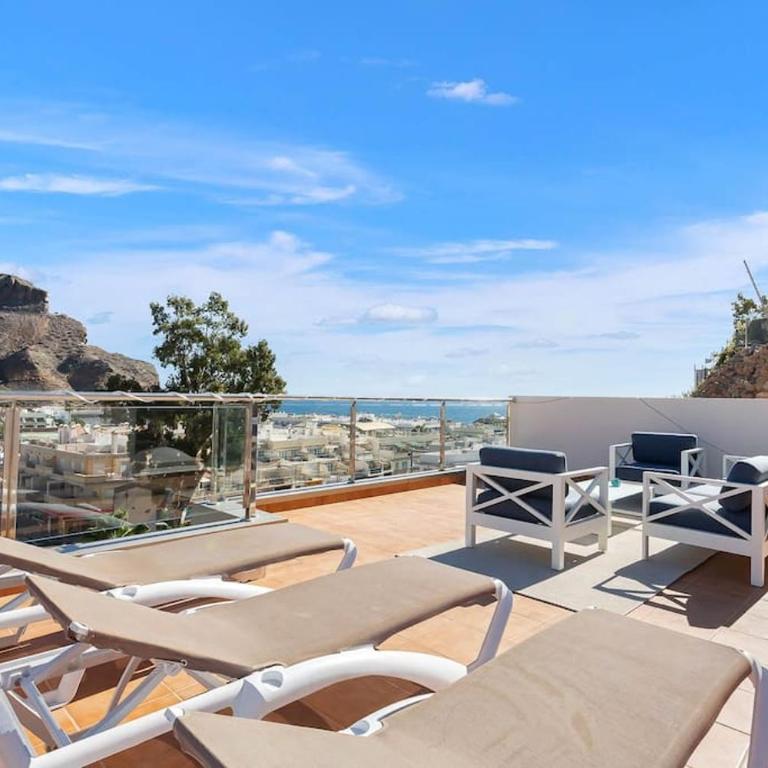 Luxury Penthouse Puerto de Mogan with great terrace and sea view - Apartamento de 2 dormitorios - 17