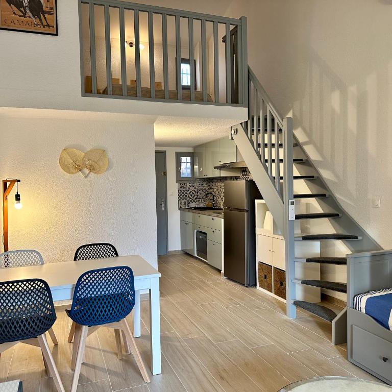 Appartement Duplex 4pers Climatisé - Locations VLD Camargue - Apartment - Split Level - 20