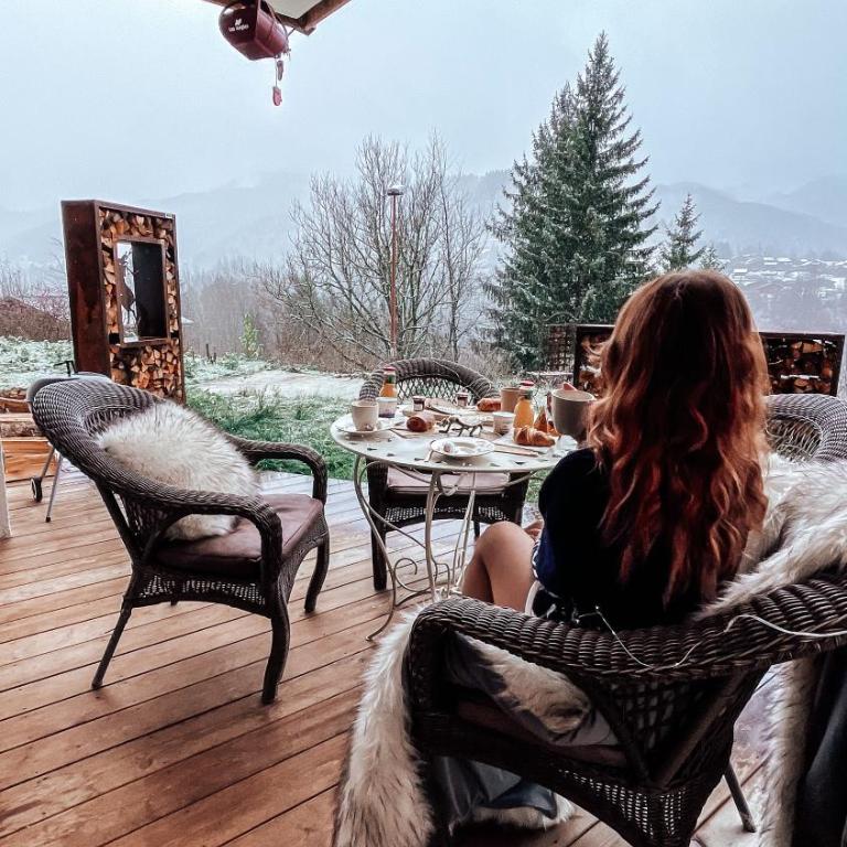 Les Trois Chaufatons - Chalets Boutiques - Apartment mit Terrasse - 1