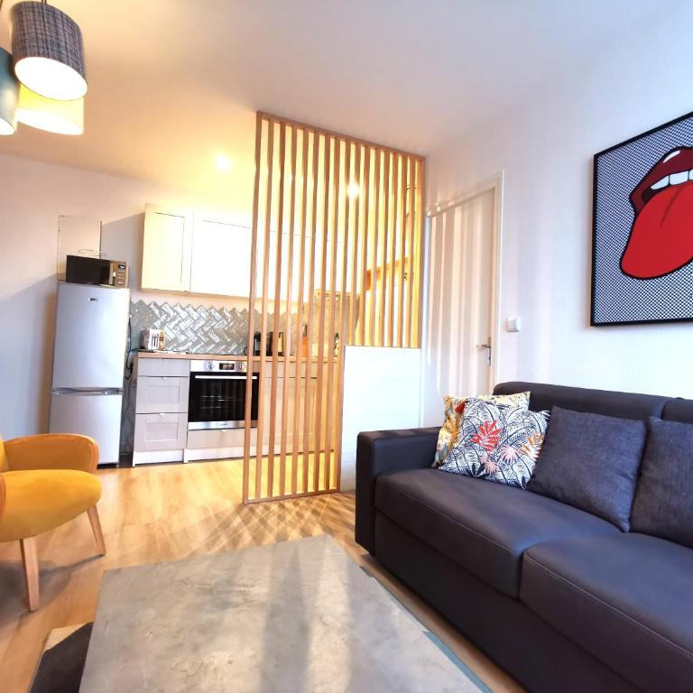 Happy Kool - centre ville + wifi + parking privé - Apartamento de 1 dormitorio - 24