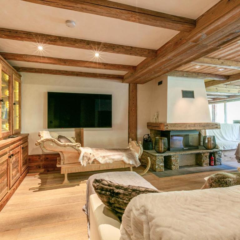 Cocon raffiné 5 pièces skis aux pieds à Val-d’Isère avec wifi, cheminée et garage - FR-1-694-11 - Appartement - 5
