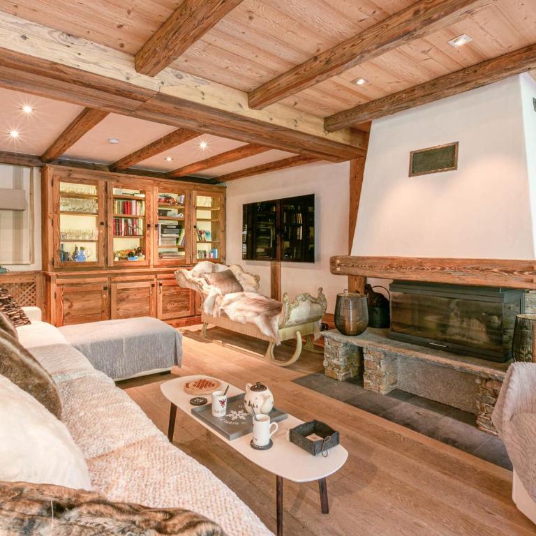 Cocon raffiné 5 pièces skis aux pieds à Val-d’Isère avec wifi, cheminée et garage - FR-1-694-11 - Appartement - 6