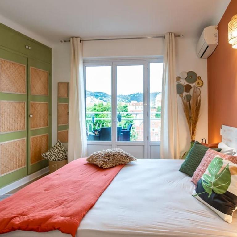 C5 - Staywiz us - 2 BDR Blvd Carnot - 10 min Palais - AC & Terrace Sea View - Appartement 2 Chambres - 40