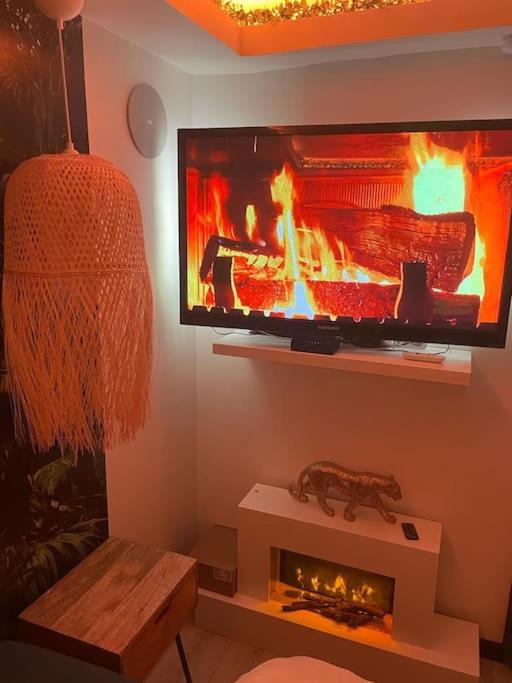 Jungle Love Loveroom avec Balnéo à 10 min de Disneyland Paris - Apartamento de 1 dormitorio - 19