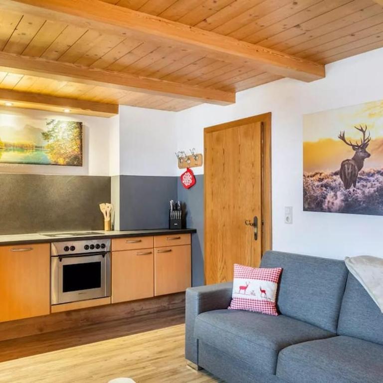 Ferienwohnung Gamsbock Panorama View Balkon, Gartensauna, Garten, Grillplatz - Apartment mit 3 Schlafzimmern - 16