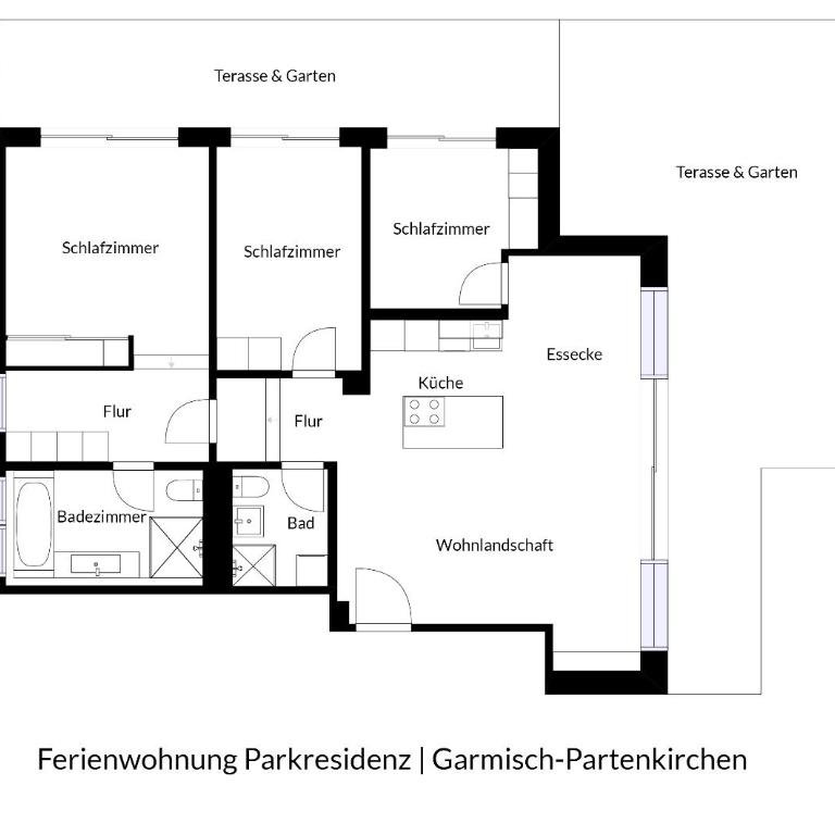 Parkresidenz - Apartamento con vistas a las montañas - 28