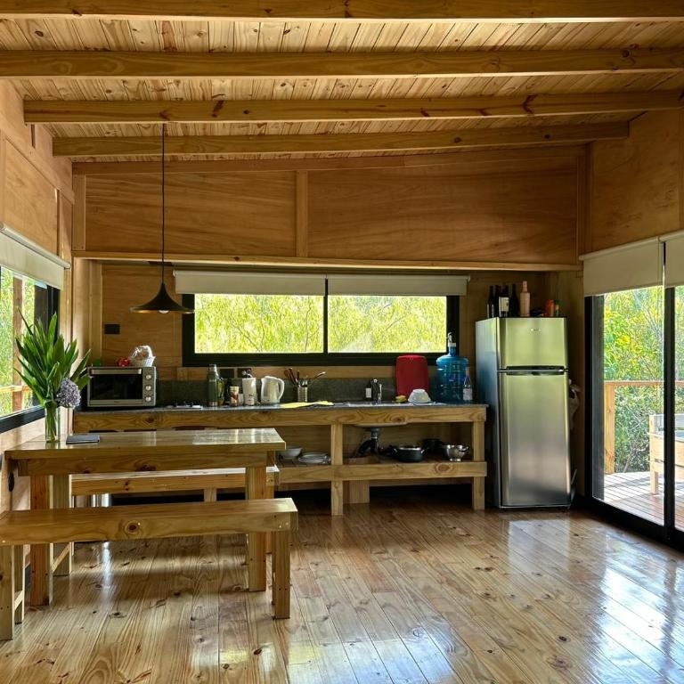 Eco Cabaña Río - Cabaña Mirador - Habitación Doble Deluxe con balcón - 7