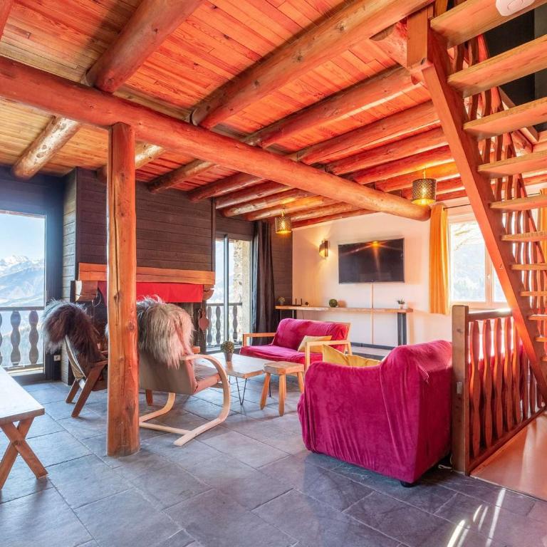 Chalet typique rénové à Soulan, 4 chambres, 9 pers. - FR-1-296-349 - Chalet (8 Adultes) - 4