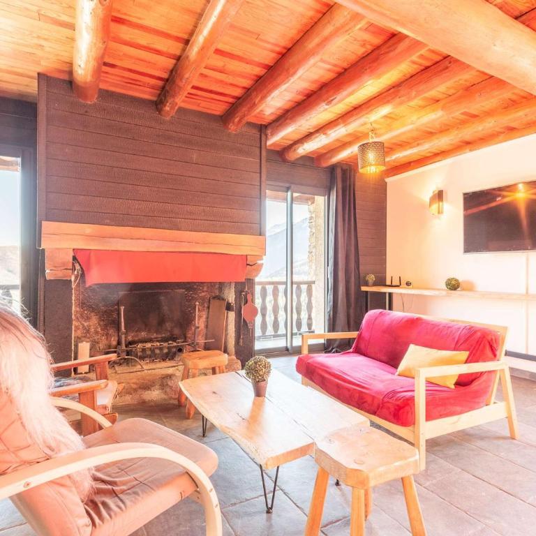 Chalet typique rénové à Soulan, 4 chambres, 9 pers. - FR-1-296-349 - Chalet (8 Adultes) - 5