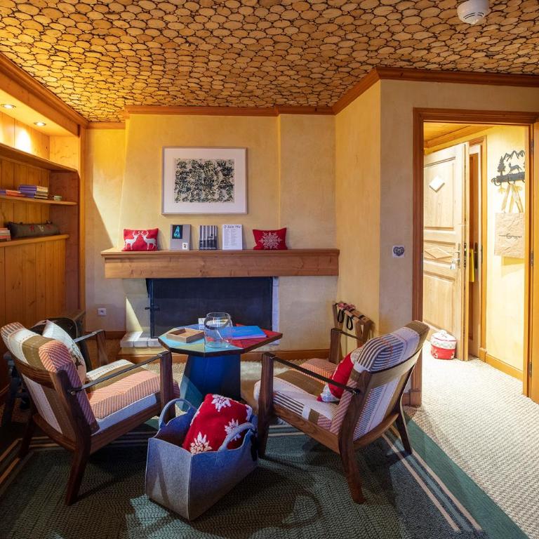Megève Bois - Relais & Châteaux - Chambre Double avec Terrasse - 2