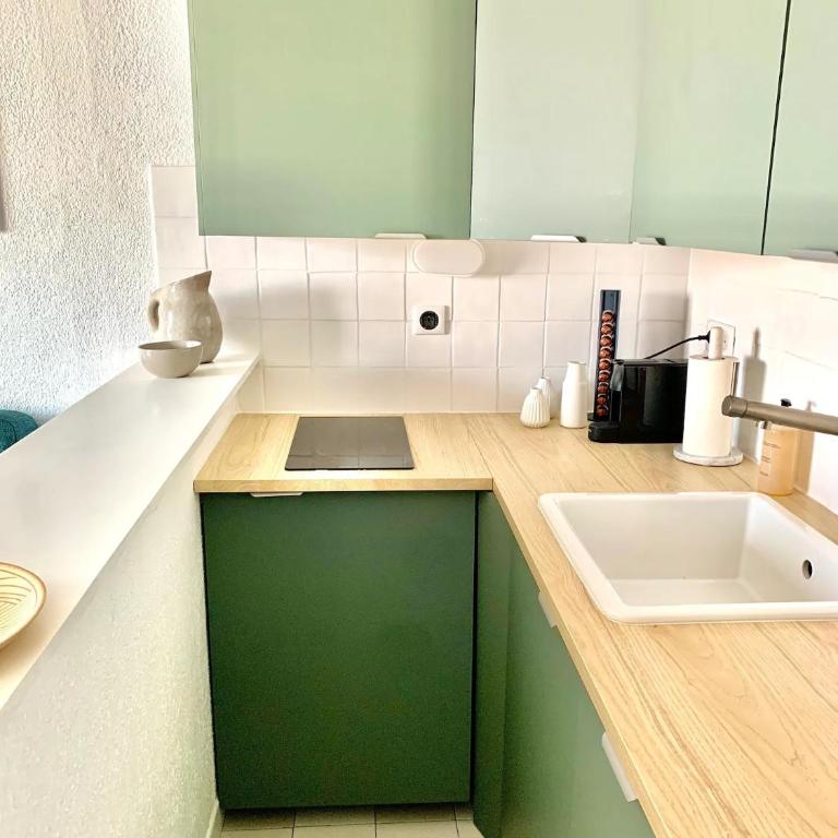 Superbe 2 pièces - 4 couchages - Clim - Parking - Piscine résidence - Appartement - Vue sur Mer - 42