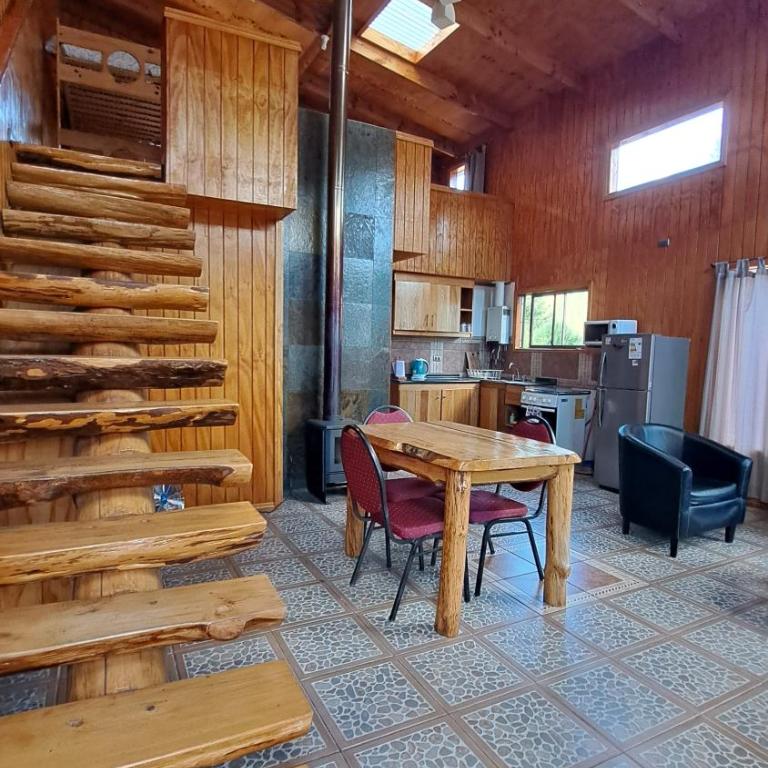 Cabañas y Domos Liquiñe - Two-Bedroom Apartment - 5