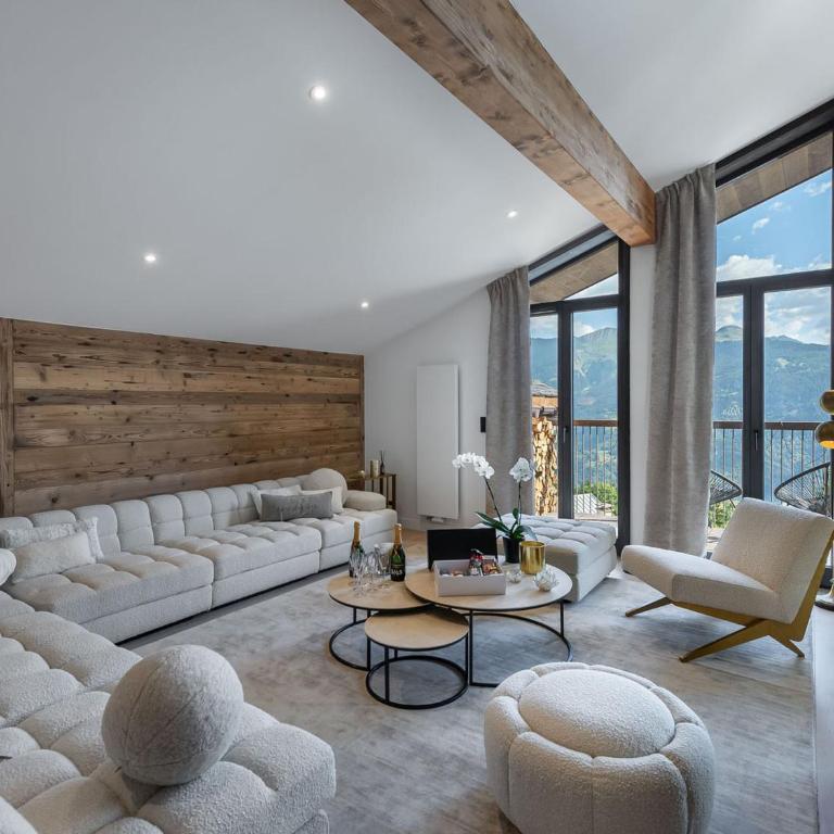 Luxueux Duplex à Courchevel 1550 - 11 Pers, Cheminée, WiFi, 2 Parking - FR-1-562-70 - Appartement - 1