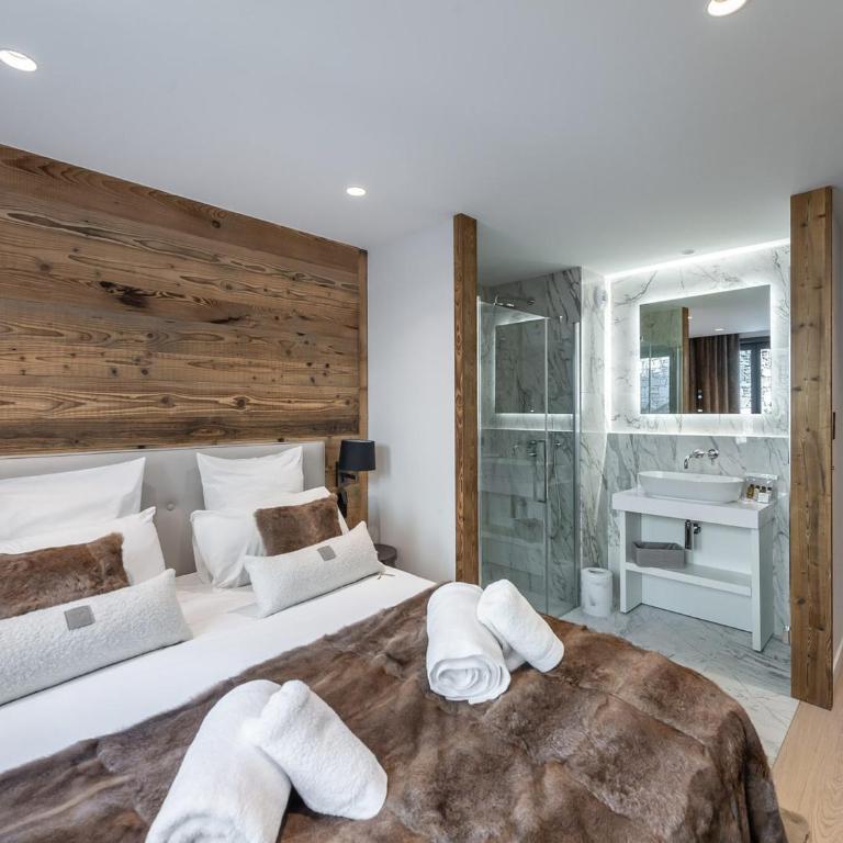 Luxueux Duplex à Courchevel 1550 - 11 Pers, Cheminée, WiFi, 2 Parking - FR-1-562-70 - Appartement - 4