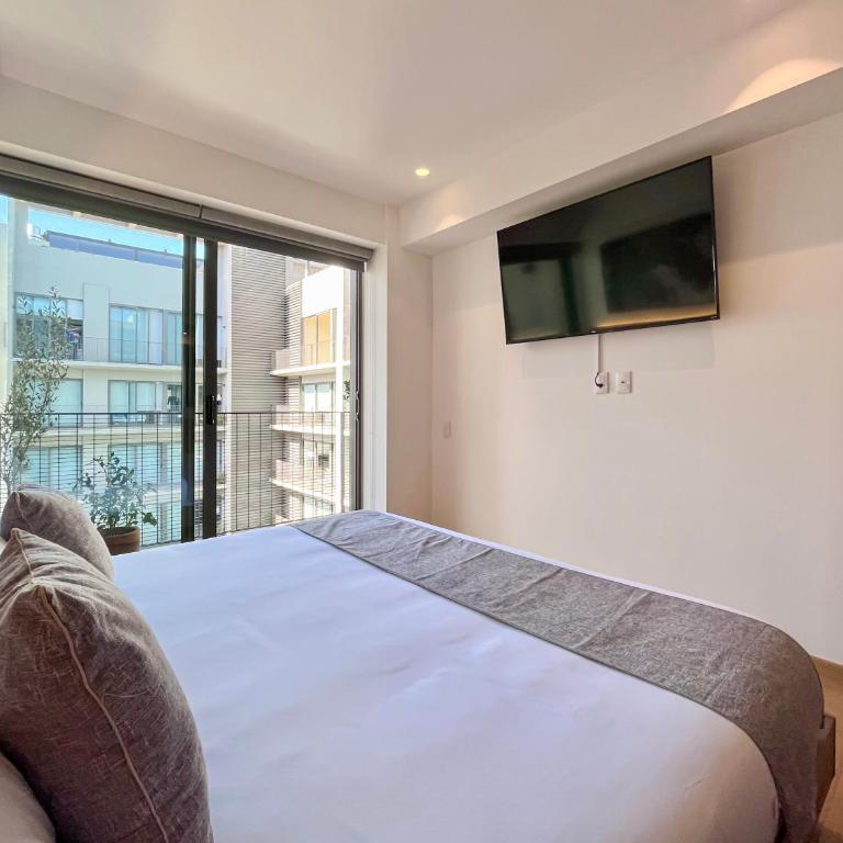 Mi Zona Lodging Condesa - Apartment with Balcony - 18