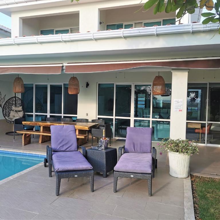 Beach Villa Sol & Mar Cartagena, beachfront & private pool - Villa - 4