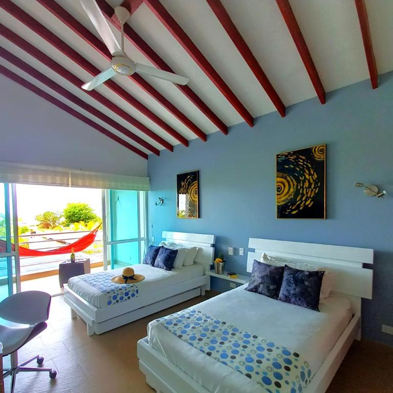 Beach Villa Sol & Mar Cartagena, beachfront & private pool - Villa - 18
