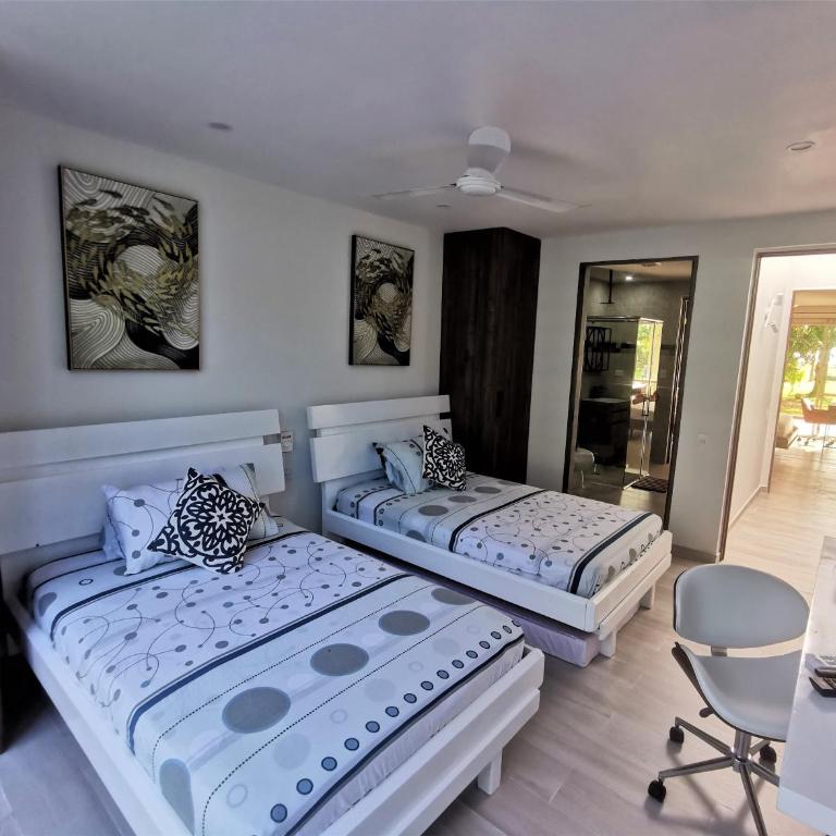 Beach Villa Sol & Mar Cartagena, beachfront & private pool - Villa - 33