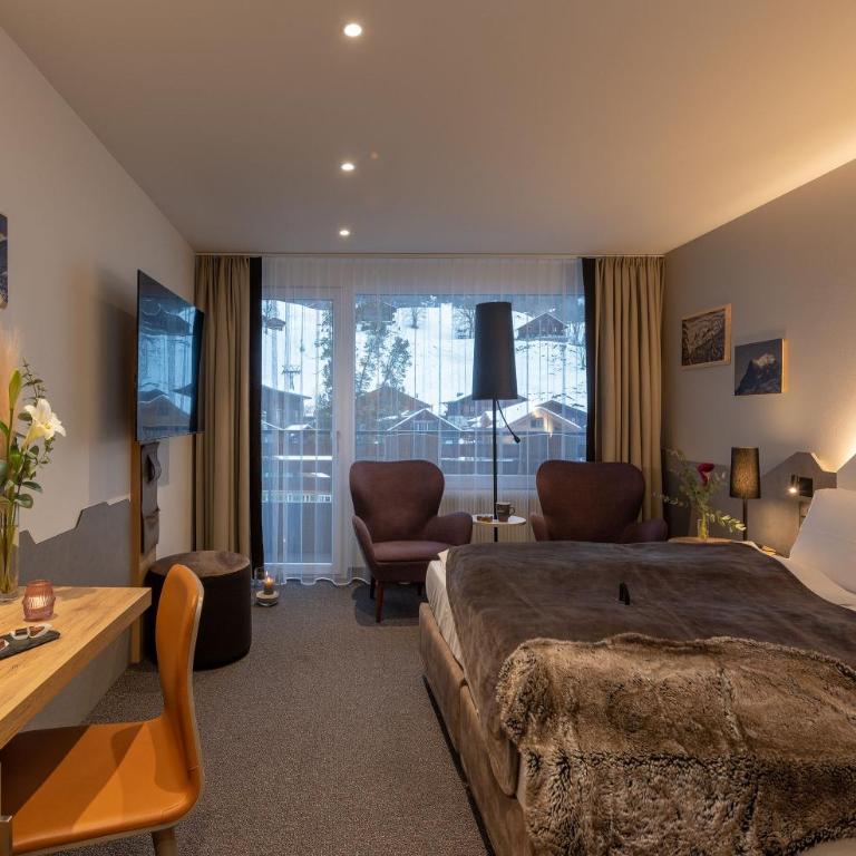 Sunstar Hotel & SPA Grindelwald - Doppelzimmer mit Balkon - 2