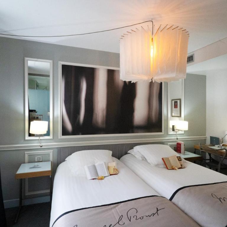 Hotel Litteraire Le Swann, BW Premier Collection - Chambre Lits Jumeaux Supérieure - Non-Fumeurs - 3