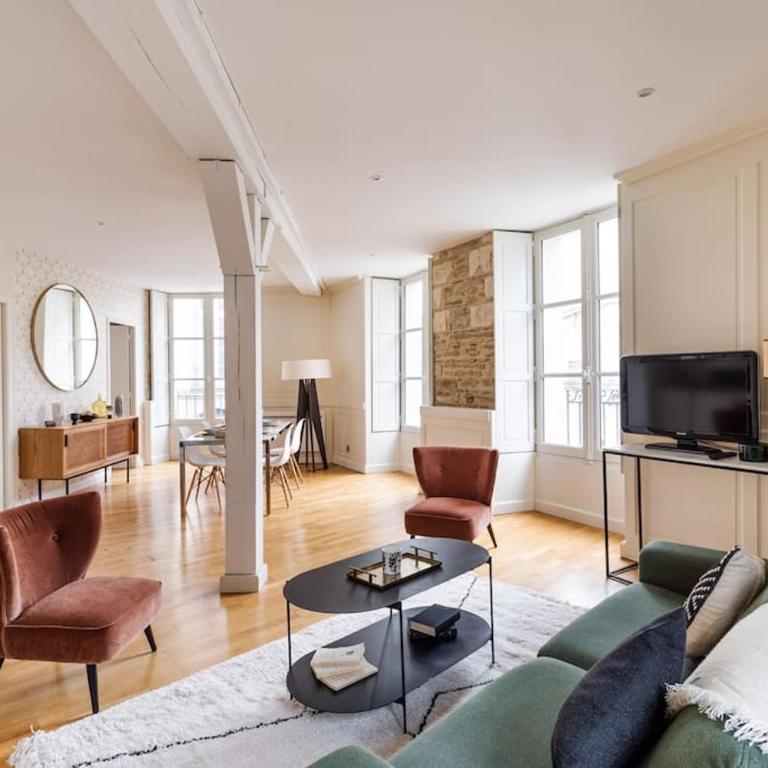 La Tourelle & l'Honoré - 2 appartements dans le Centre historique de Rennes - Apartment mit 1 Schlafzimmer - 1