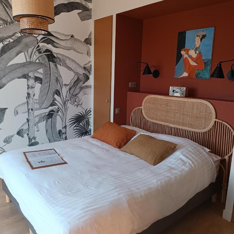 Les Galets Hôtel et B&B - Chambre Double avec Terrasse - 3