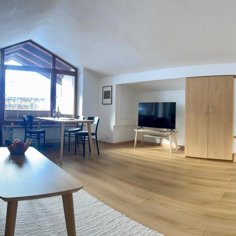 Ferienwohnung Gästehaus Am Buchenbichl - Apartment mit 1 Schlafzimmer, Balkon und Bergblick - 1