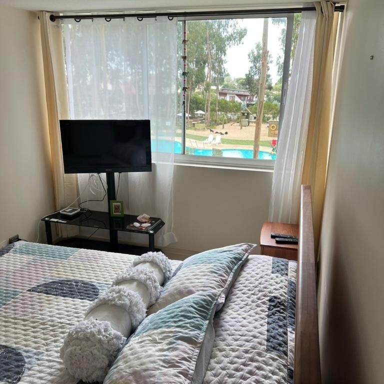 Acogedor Dpto Algarrobo Norte Home Office Wifi Piscinas Hidromasaje - Apartamento de 3 dormitorios - 9