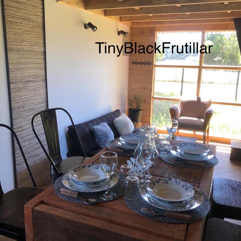 Tiny House, Tiny Black Frutillar - Habitación Familiar con vistas al jardín - 31