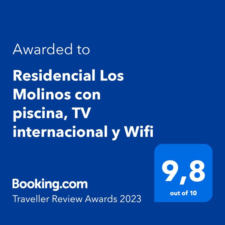 Residencial Los Molinos con piscina, TV internacional y Wifi - One-Bedroom Apartment - 12