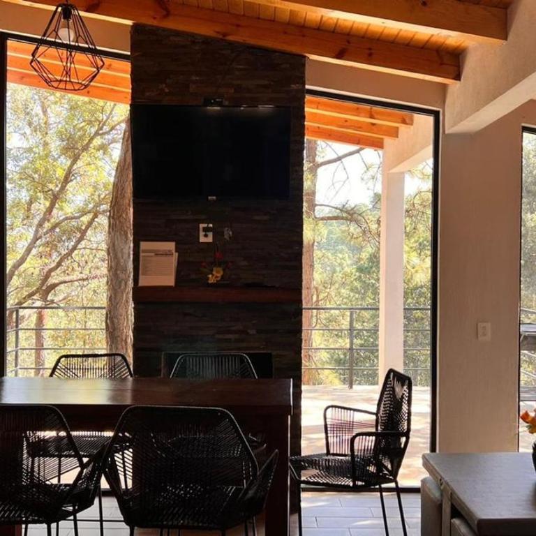 Cabaña "Alexa", en el corazón del bosque de Mazamitla - Two-Bedroom Chalet - 21