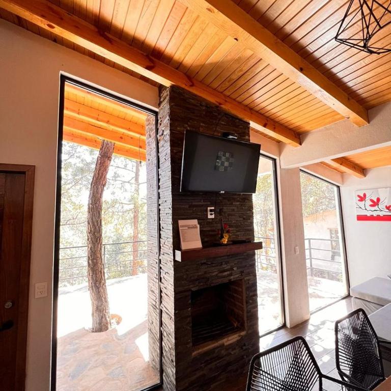 Cabaña "Alexa", en el corazón del bosque de Mazamitla - Two-Bedroom Chalet - 17