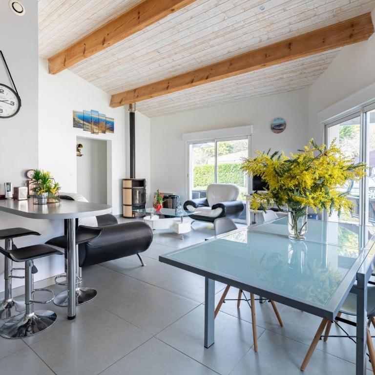 Maison contemporaine à Biscarrosse Lac - 6 pers, proche lac, jardin, quartier calme, avec WIFI - FR-1-521-112 - Maison de Vacances (6 Adultes) - 2