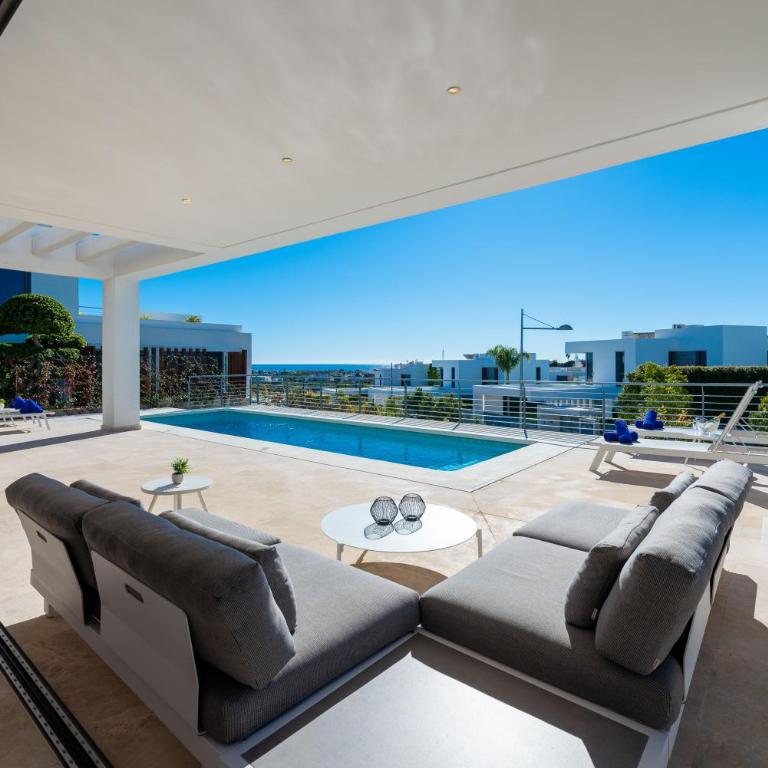 VACATION MARBELLA I Villa Schumacher, New Built, Sea View, Luxury, Private Pool, BBQ, Golfers Paradise, Entertainment Room - Villa - 42