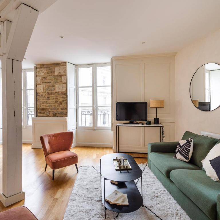 La Tourelle & l'Honoré - 2 appartements dans le Centre historique de Rennes - Apartment mit 1 Schlafzimmer - 9