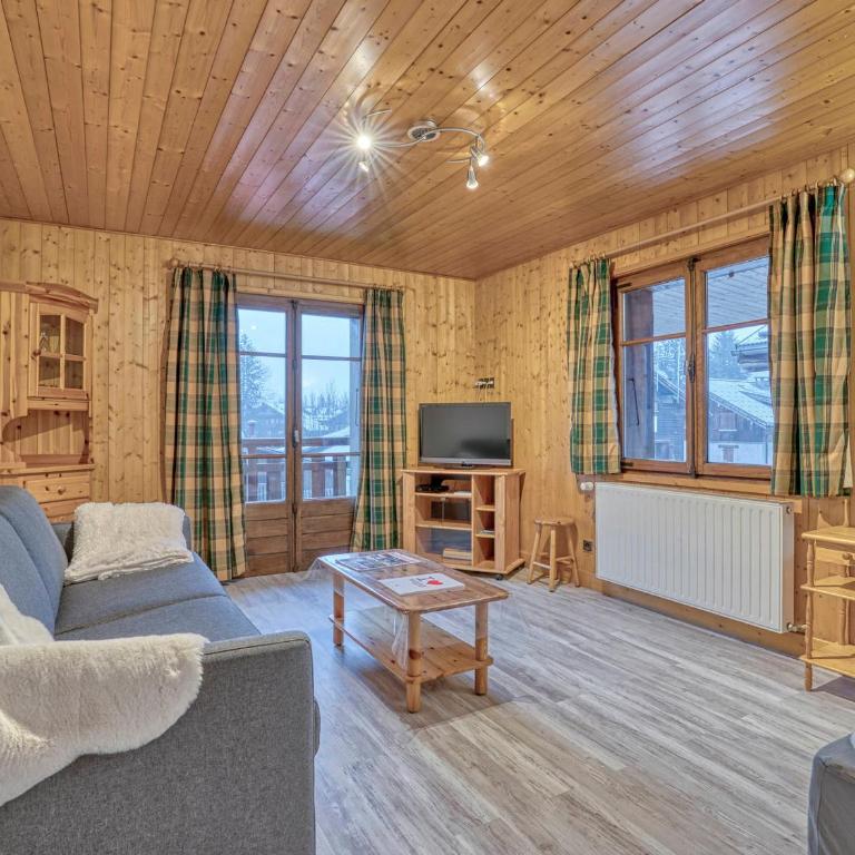 Appartement confortable à Megève - Centre, 50m², 4 personnes, 3 balcons, TV et Wifi - FR-1-453-92 - Appartement (4 Adultes) - 1